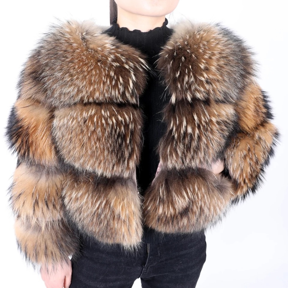 Real fox fur jacket - Picture 12 of 15